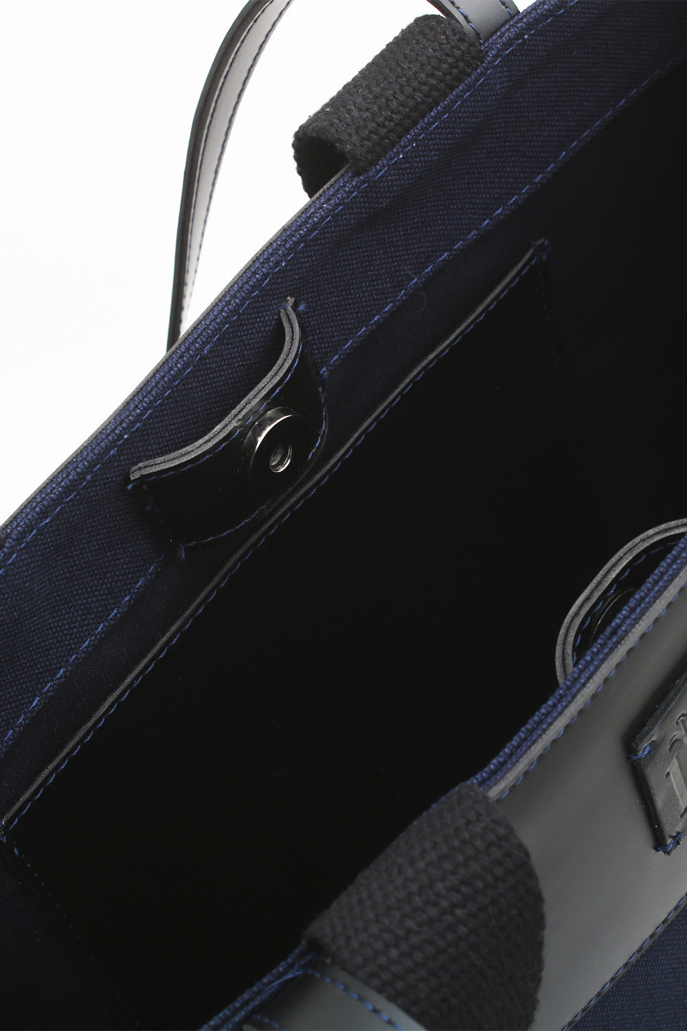Navy Canvas Tote Bag - 6