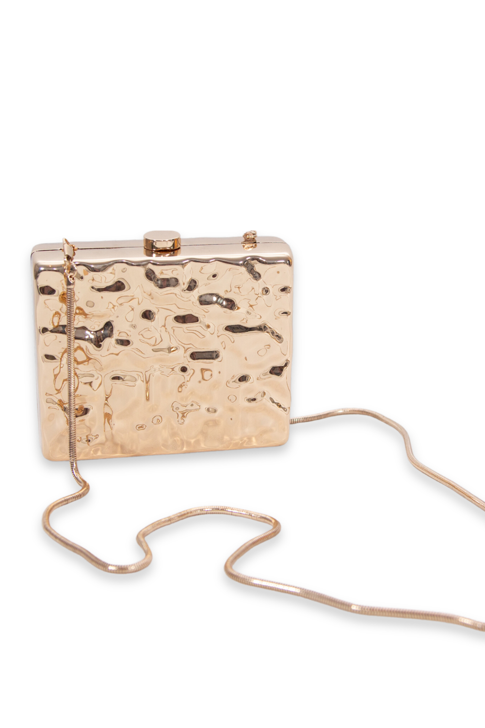 Vera Altın Renk Clutch, El Çantası - 1