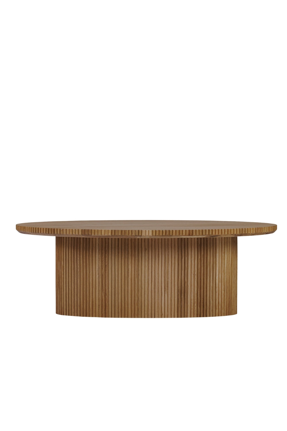Fuga Ahşap Oval Sehpa 120 Cm - 0