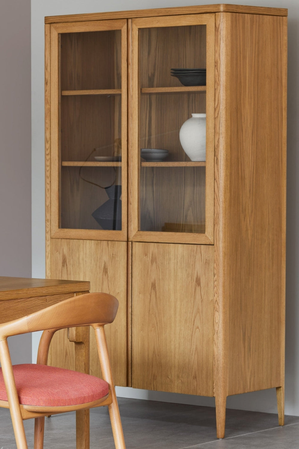 Nesta 4 Kapak Camlı Vitrin 100 Cm - 4