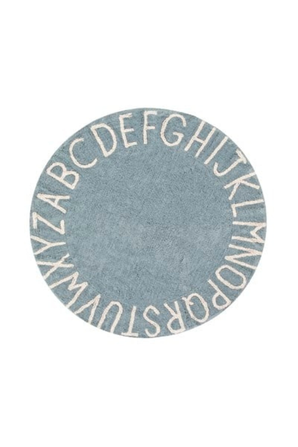 Round Abc Vintage Mavi-Natural - 0