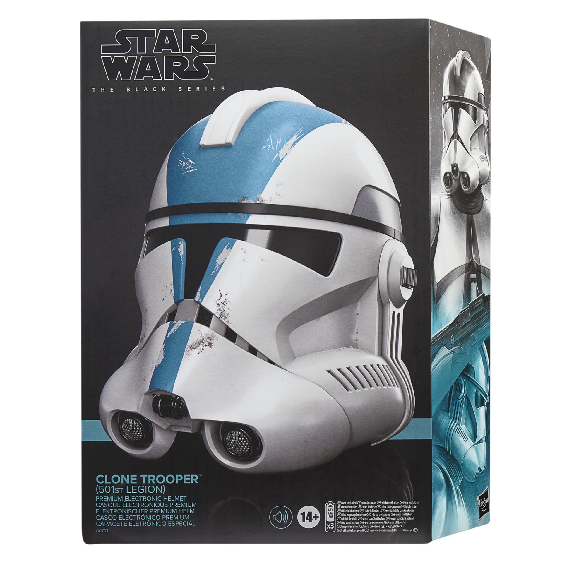Star Wars Black Series Clone Trooper (501St Legion) Elektronik Kask - 0