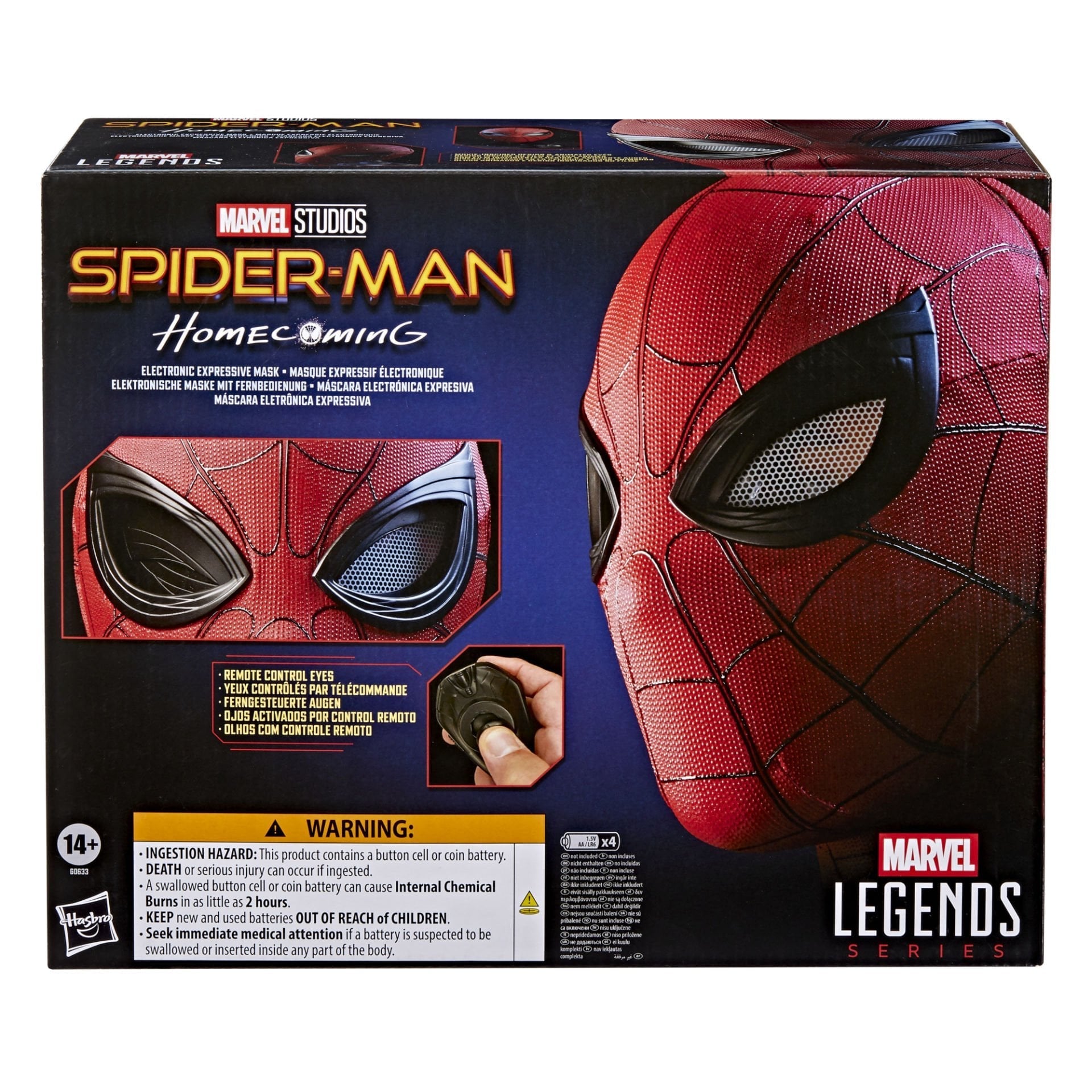 Marvel Legends Spider-Man Expressive Elektronik Maske (Spider-Man: Homecoming) - 6