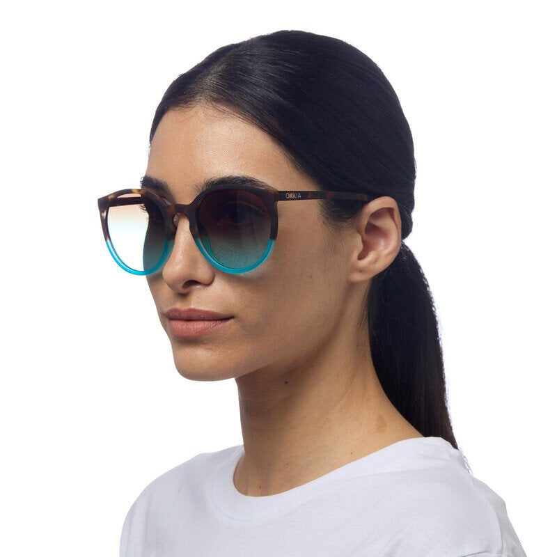 Berlino Unisex Güneş Gözlüğühavana Mavi - 4