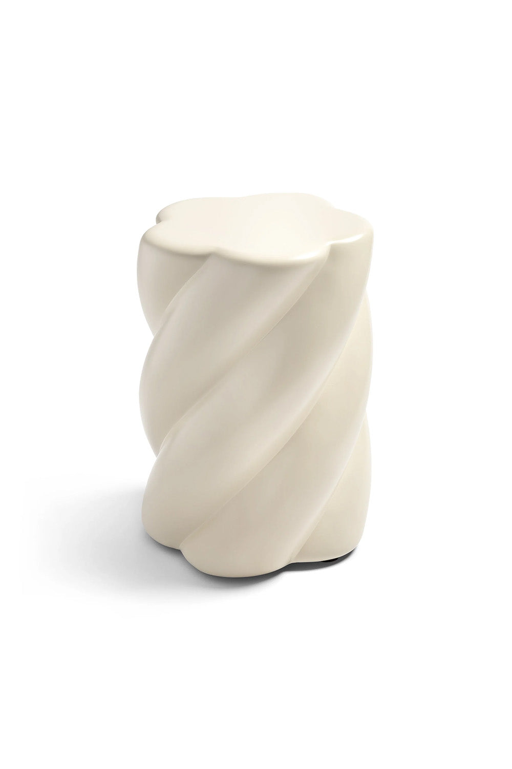 Marshmallow Figürlü Beyaz Tabure - 0