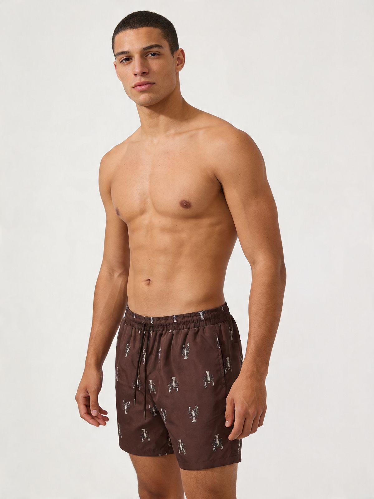 Lobster Effect Swim Shorts Pre Order - 0