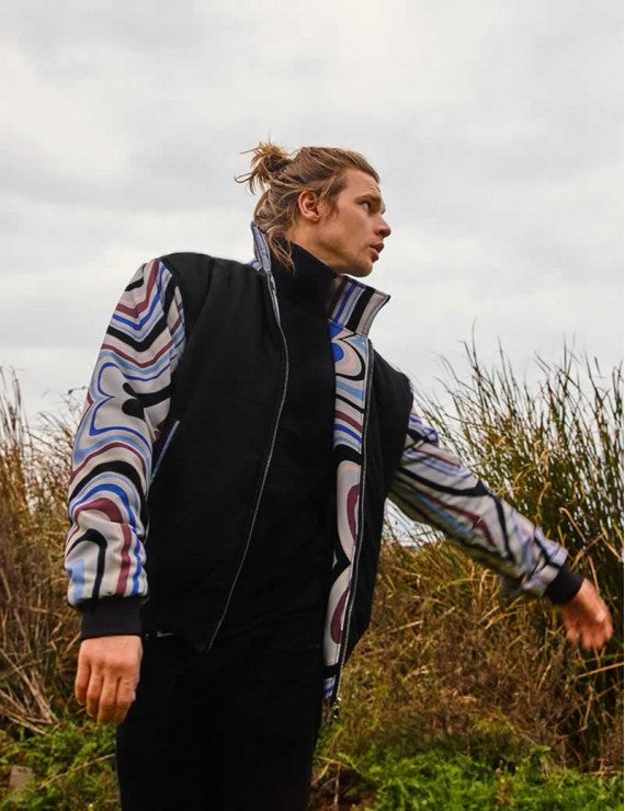 Psychedelic Feelings Bomber Jacket - 2