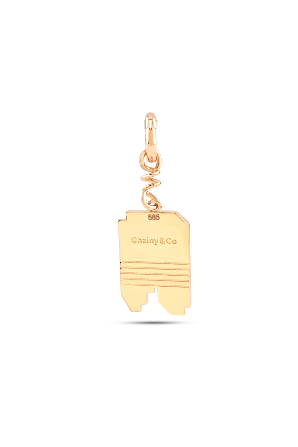 Say It Letter Charm- M - 2