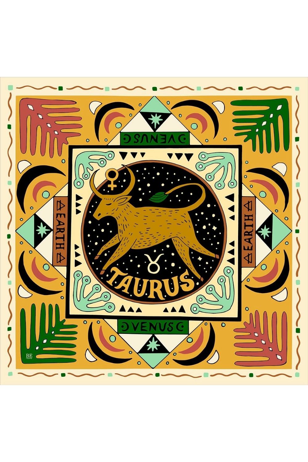 Boğa Burcu Temalı Pareo - 4