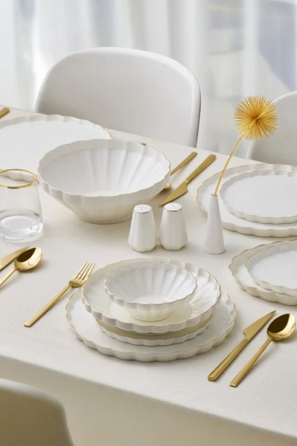 Aryıldız Rs Margaret Gold 54 Parça Porselen Yemek Takımı Ar263587 - 4