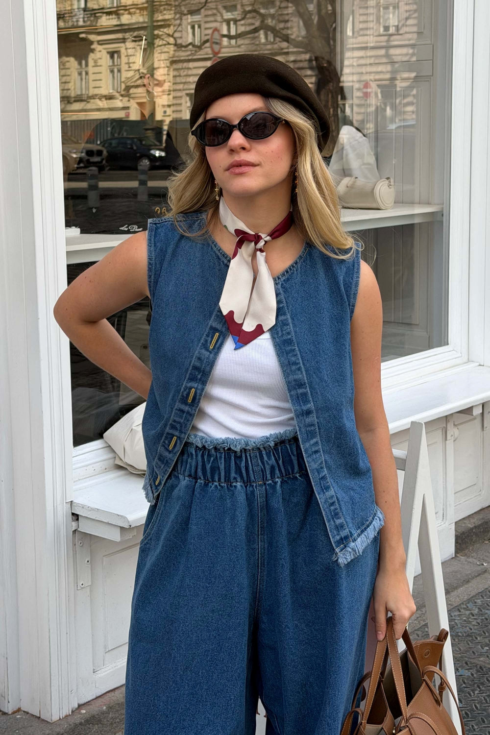 Denim Yelek - 0