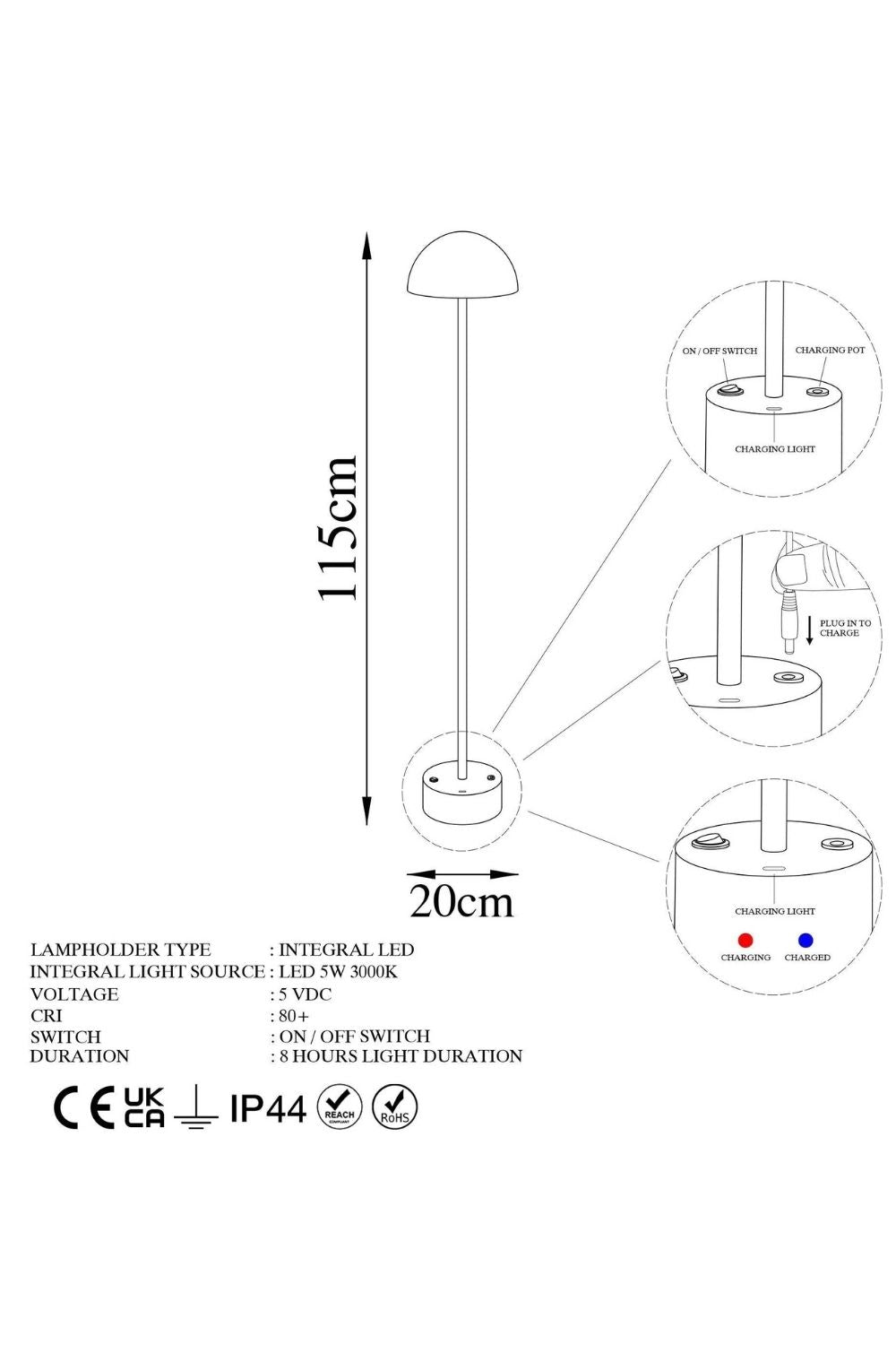 Titan 13377 Led Lambader Aydınlatma - 7