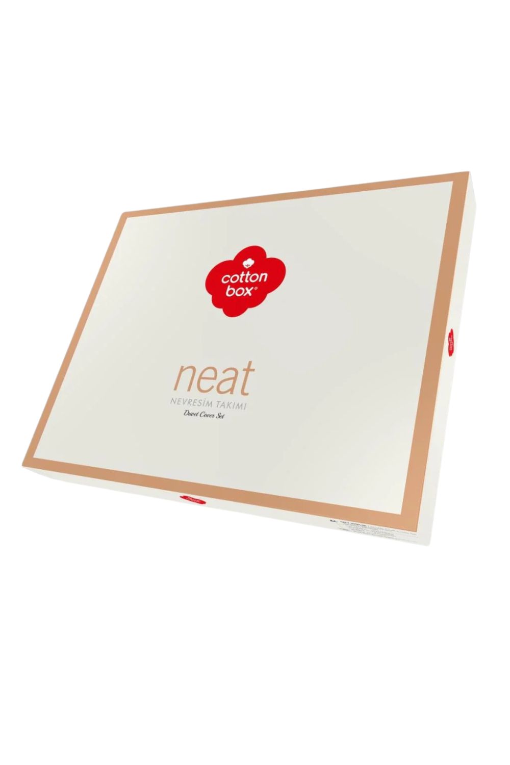 Neat Çift Kişilik Nevresim Takımı Bej Krem - 2