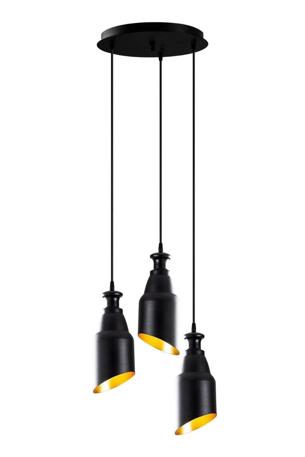 Vireo 191 Black 3 Sıvama Sarkıt Aydınlatma - 1