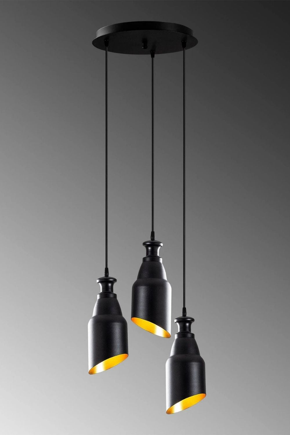 Vireo 191 Black 3 Sıvama Sarkıt Aydınlatma - 2