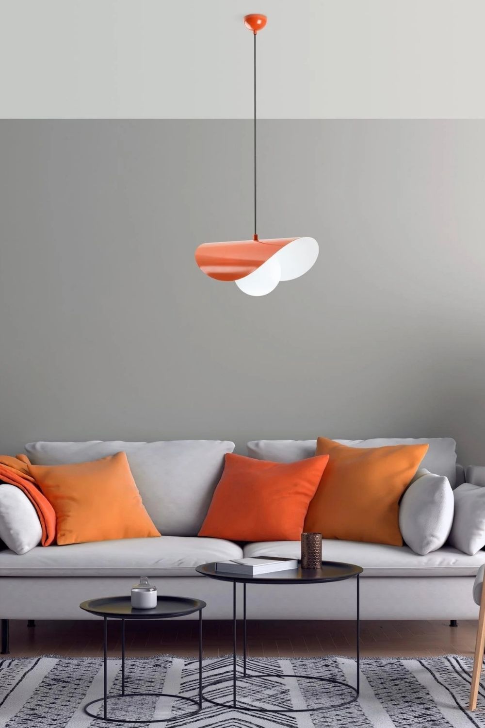 Marble 2866 Turuncu Cam Sarkıt Aydınlatma - 6
