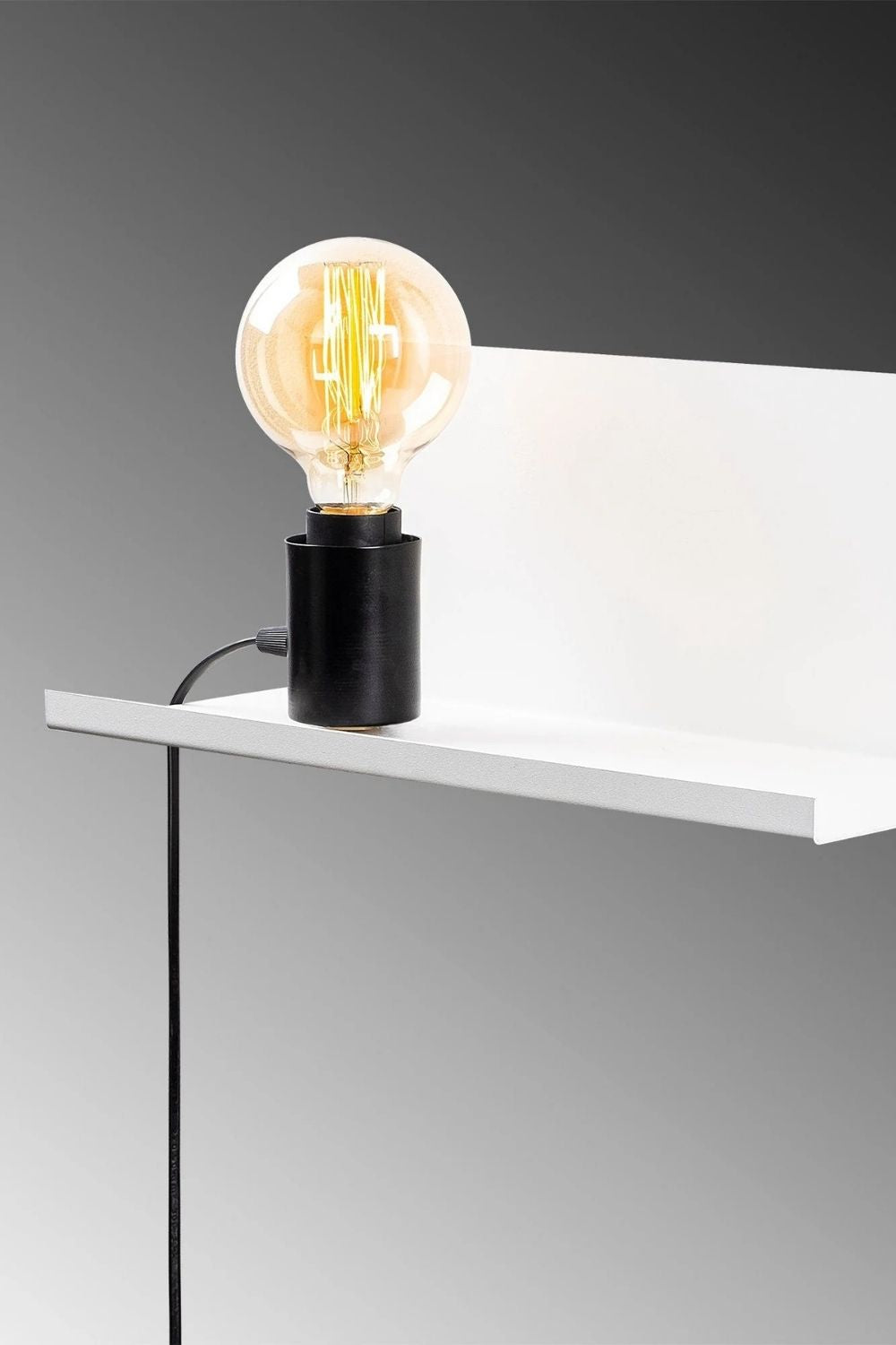 Brookara 501 White Black Rustik Aplik Duvar Aydınlatma - 1
