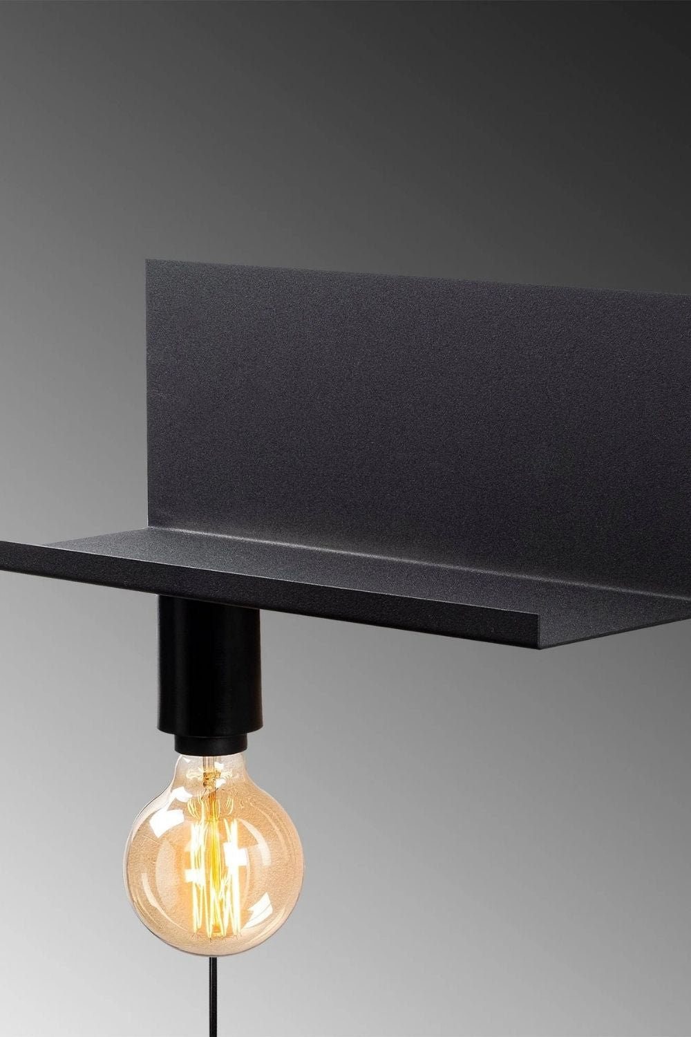 Brookara 501 Black Rustik Aplik Duvar Aydınlatma - 1