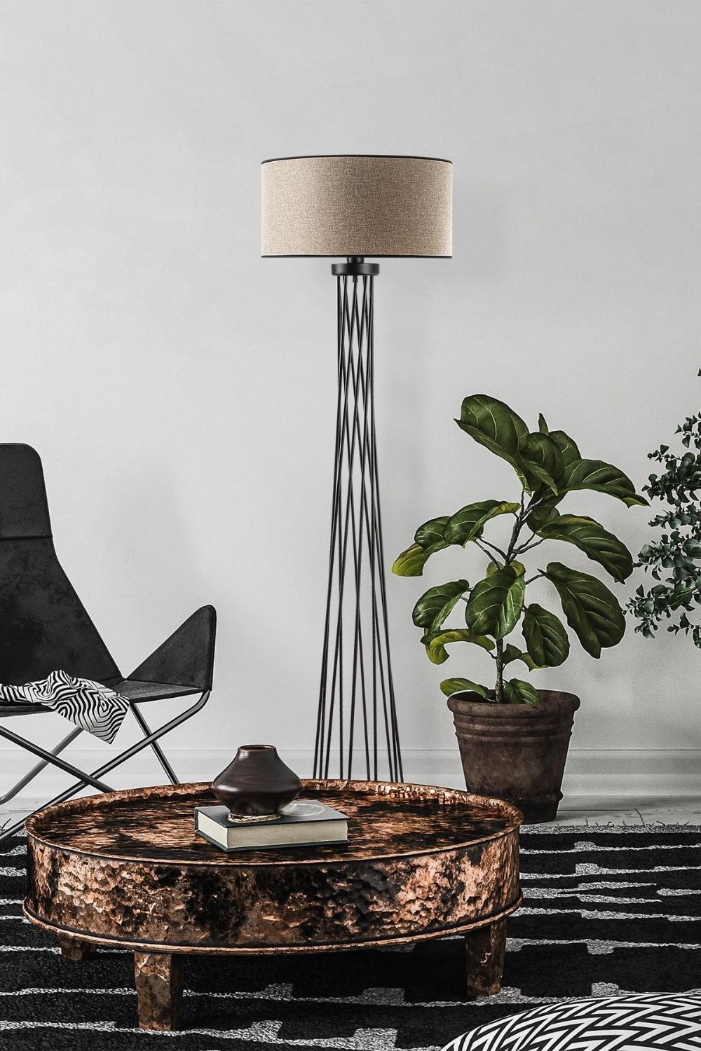 Creekara 13473 Abajur Lambader Aydınlatma - 5