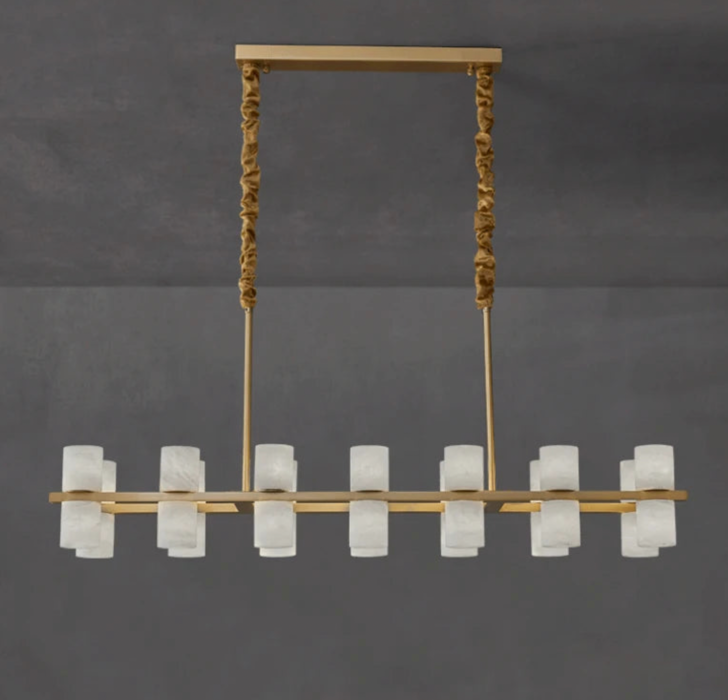 Monaco Alabaster Lineer Avize - 1