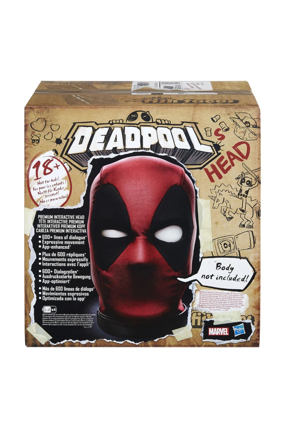 Marvel Legends Deadpool’S Head Premium İnteraktif Kafa Heykeli - 3