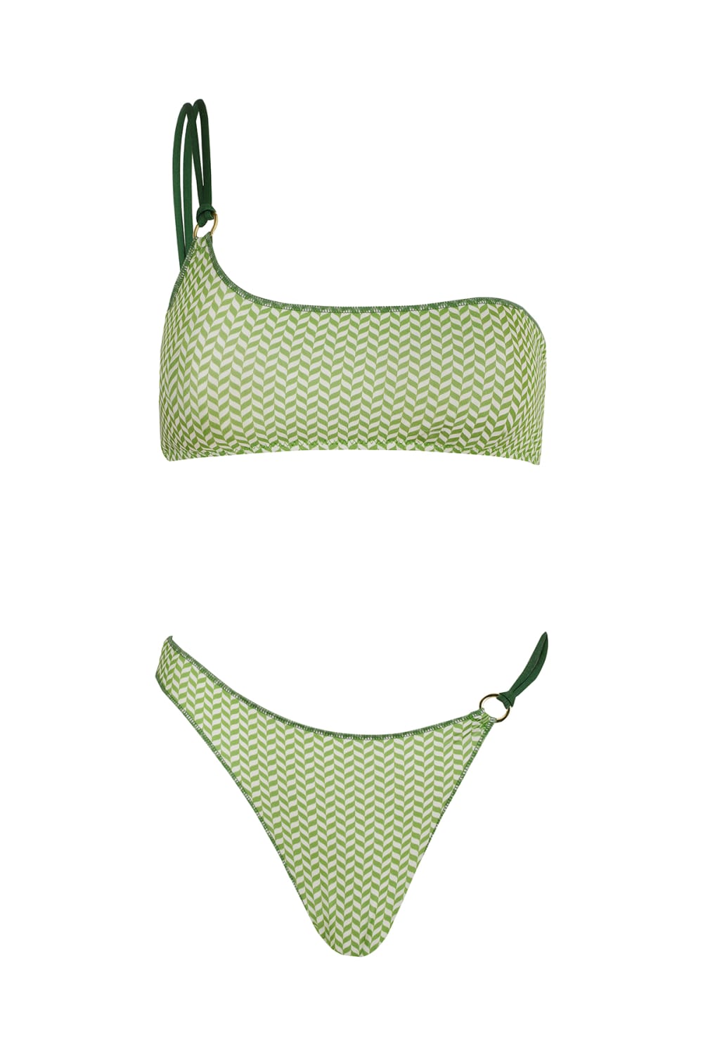 Barabella Tek Omuz Straplez Bikini Üstü - 0