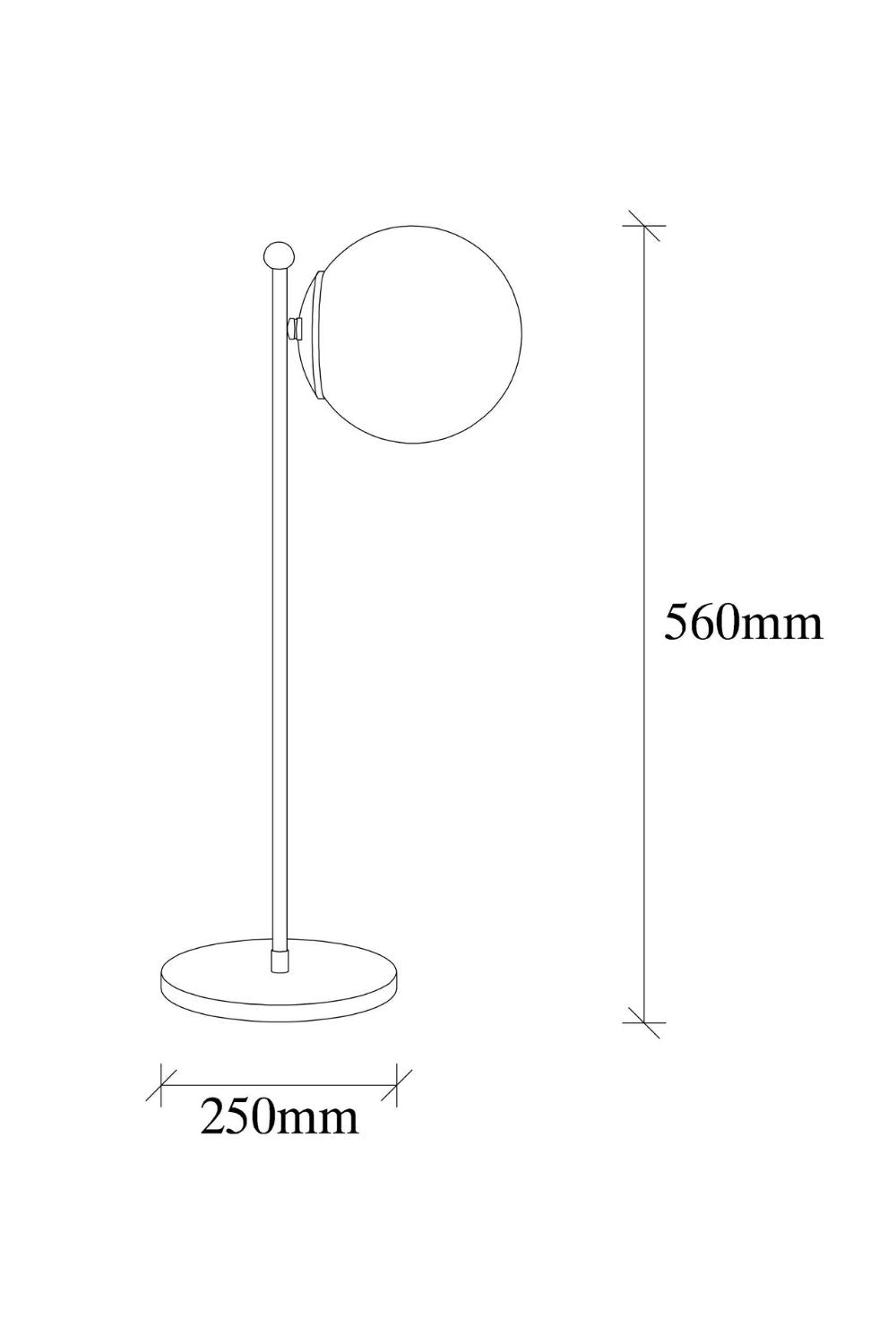 Hydrara 117 Cam Masa Lambası Aydınlatma - 4