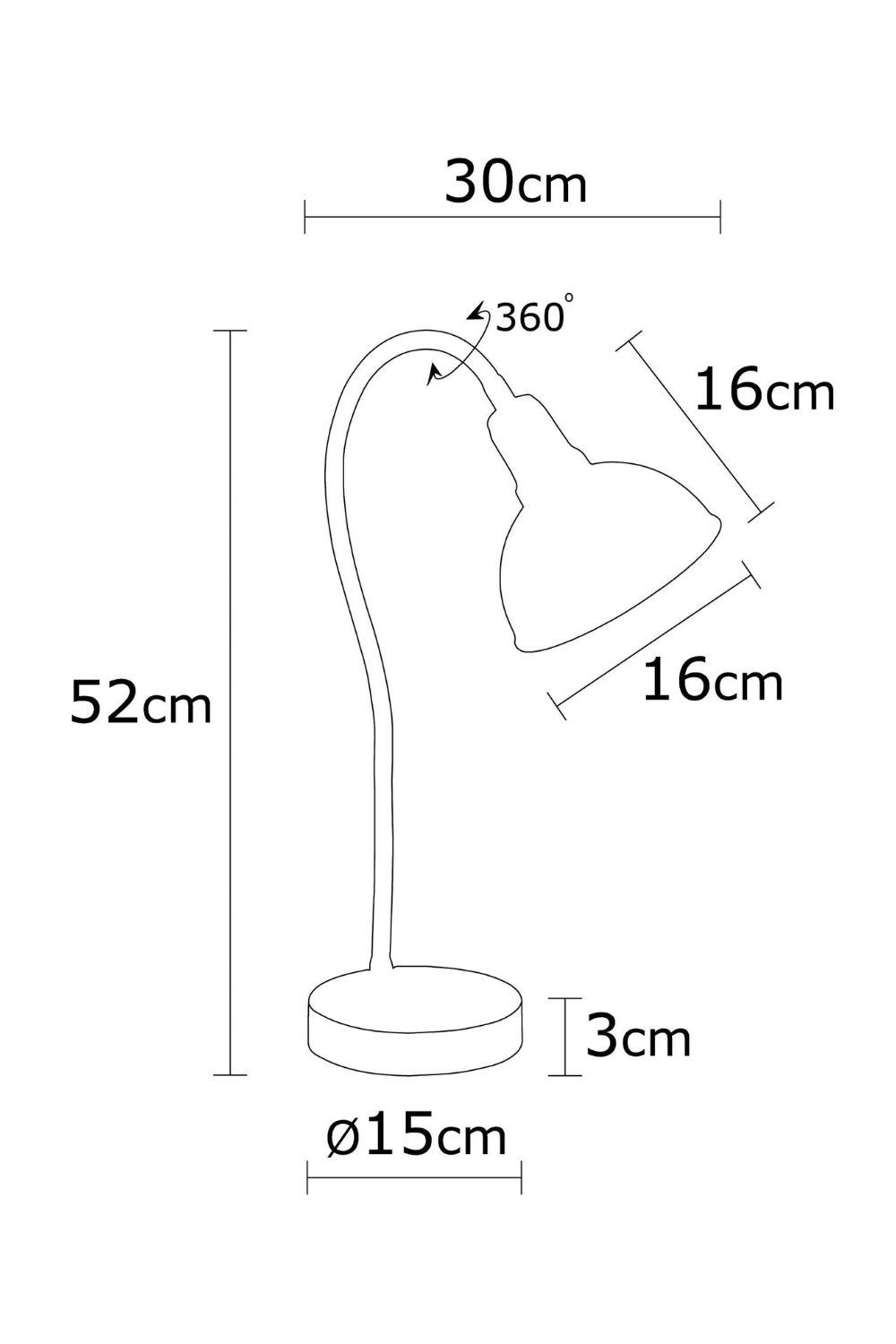 Salamander 522 Sıvama Masa Lambası Aydınlatma - 5