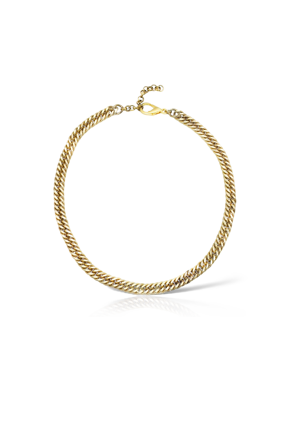 Uniq Altin Kaplama Choker Kolye - 0