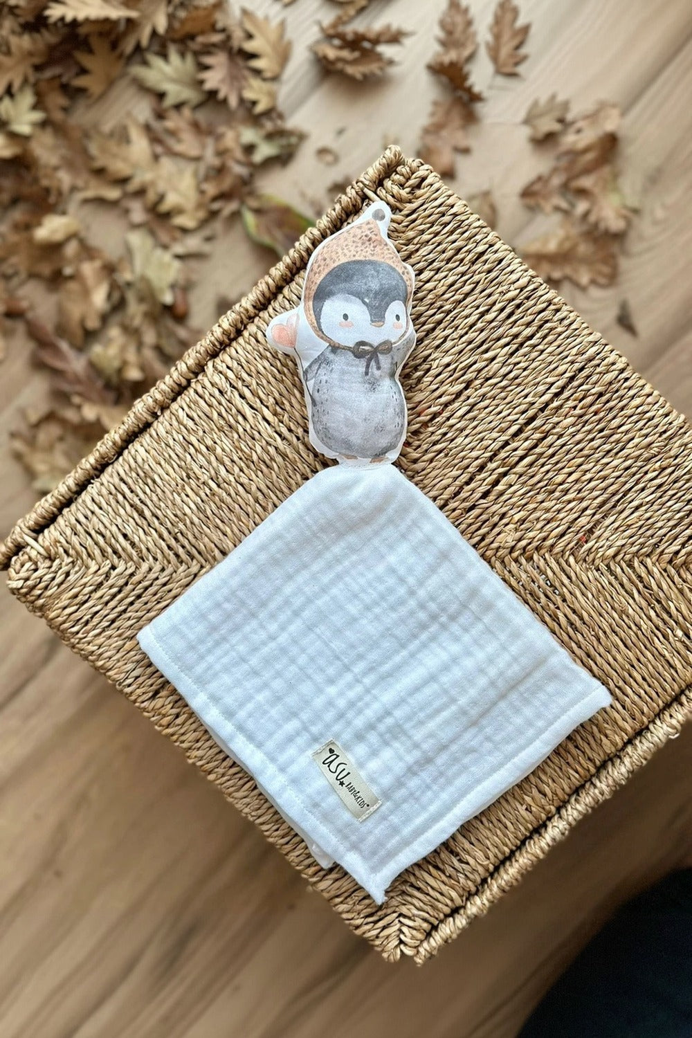 Pengy Organik Pamuk Hediye Bebek Kiti - 6