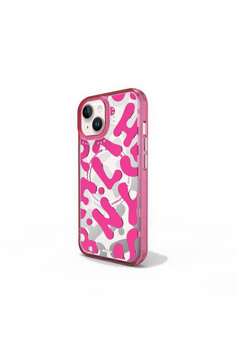 Fluorescent G Serisi Magsafe Uyumlu Boya Desenli Kılıf, Iphone 15 - 5