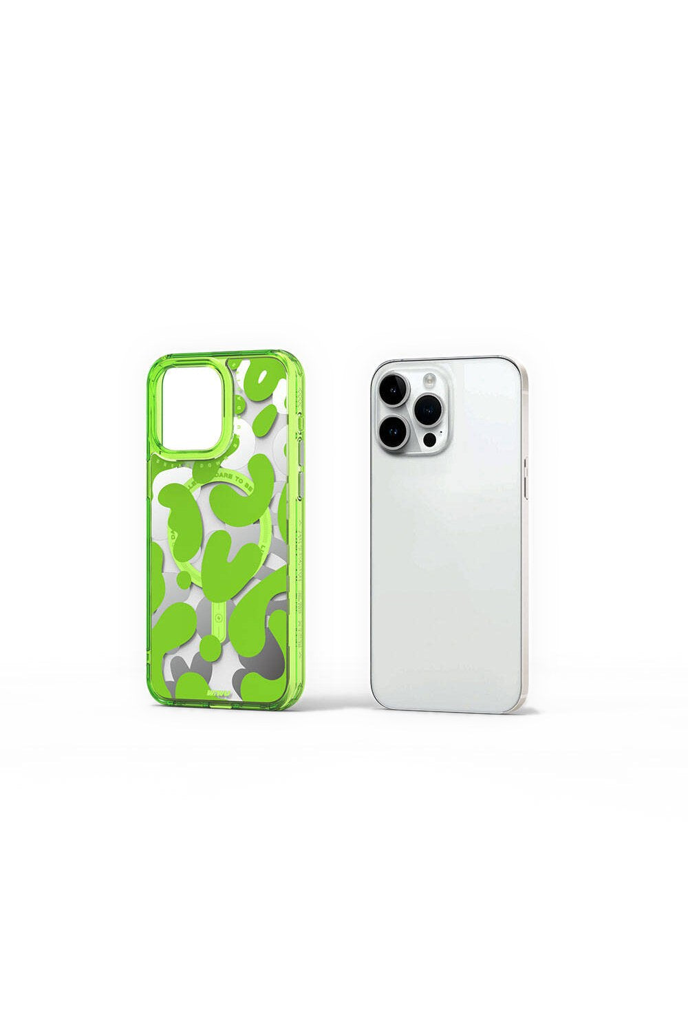 Fluorescent G Serisi Magsafe Uyumlu Boya Desenli Kılıf, Iphone 15 Pro - 8