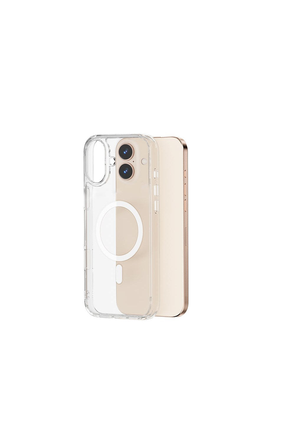 Magnetic Crystal Sert Pc Kapak, Iphone 16 - 1