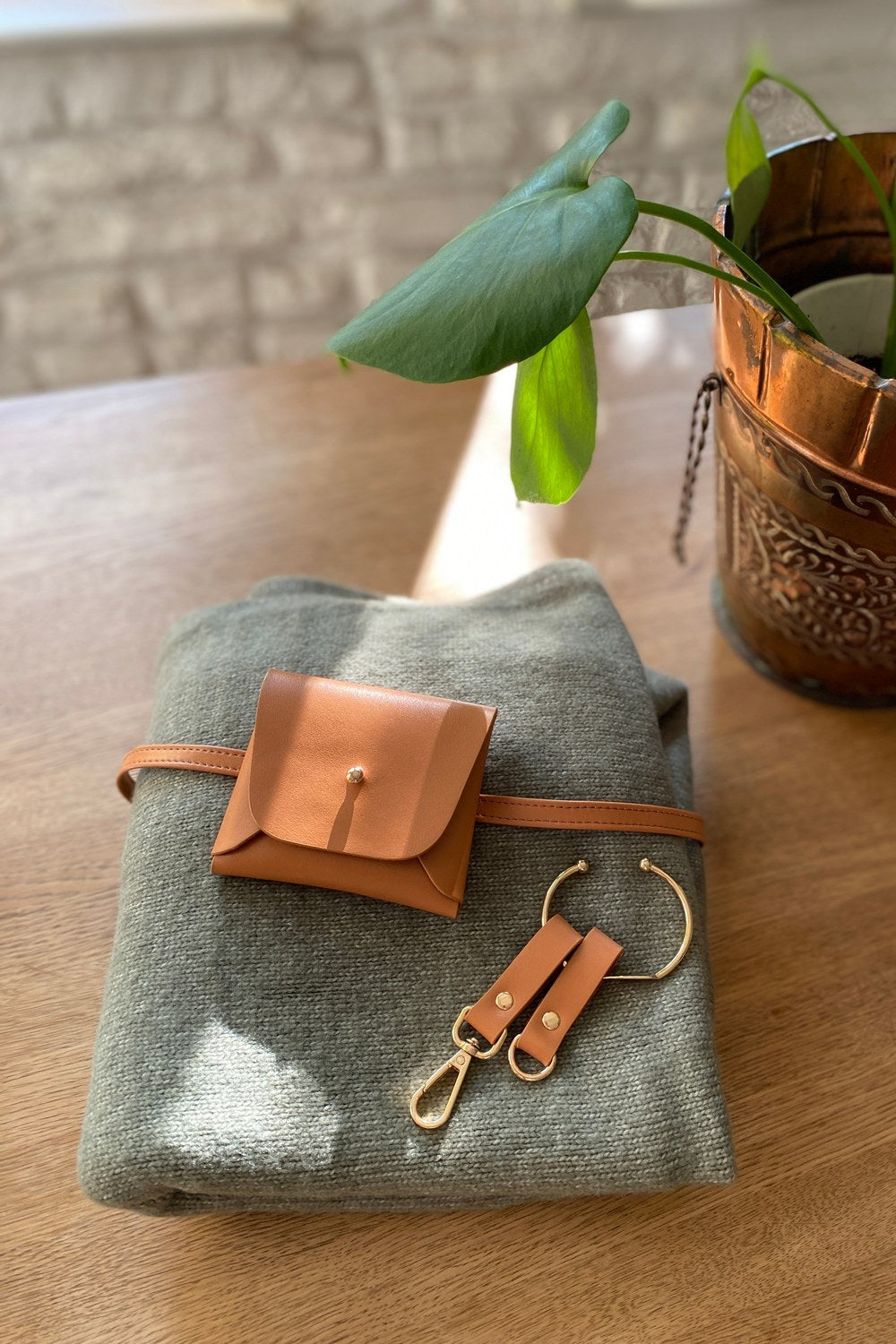 Mini Belt Tan - 1