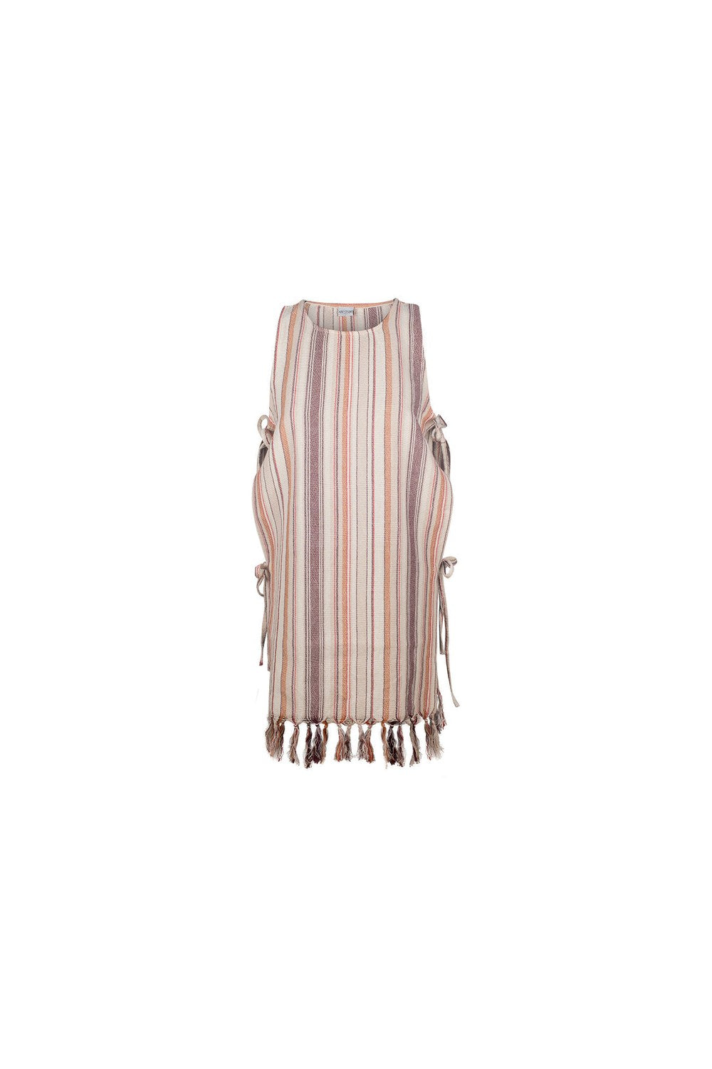 Ashley Cut Out Detailed Mini Dress Camel - 0