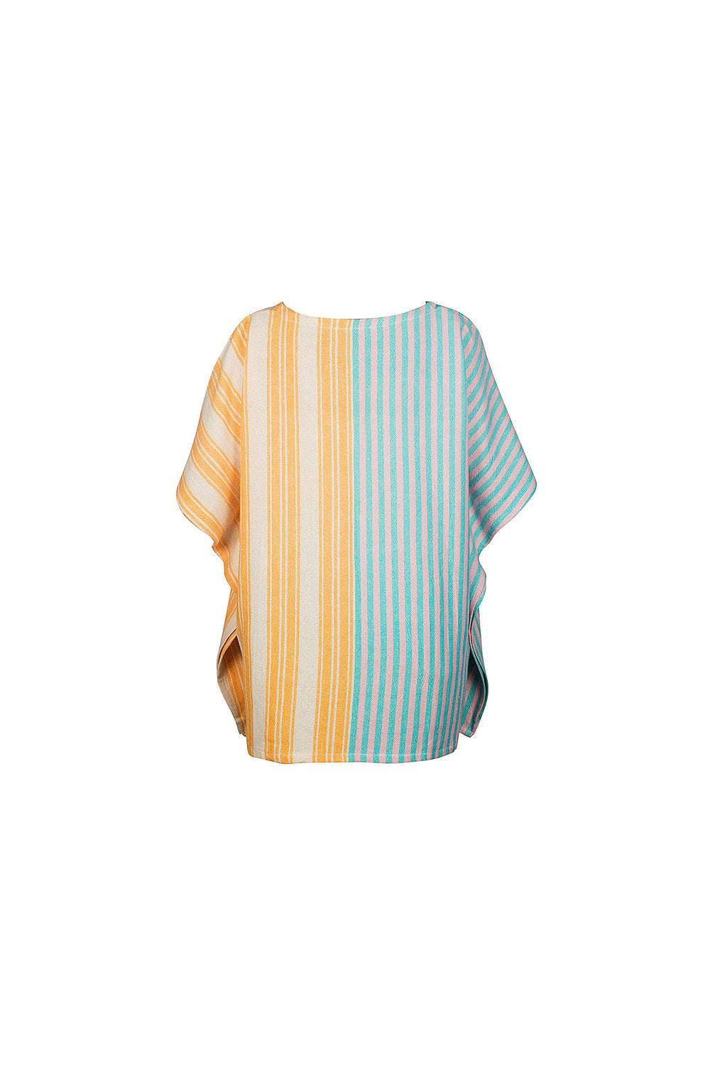 Jasmine Oversized Poncho Dress Citrus - 1