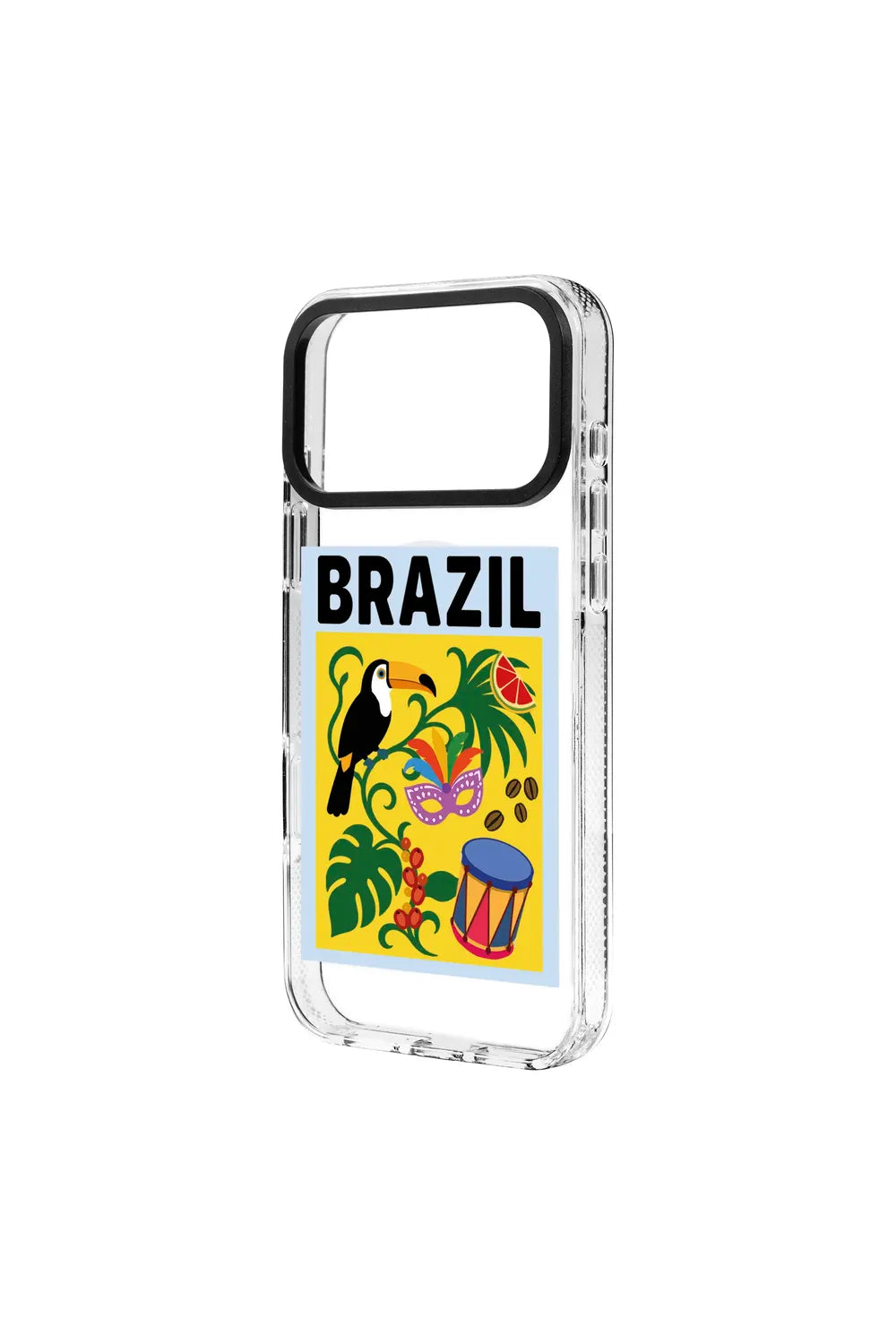 I Am Brazilian-Clear Kılıf Magsafe Özellikli - Iphone 17 Pro Max - 1