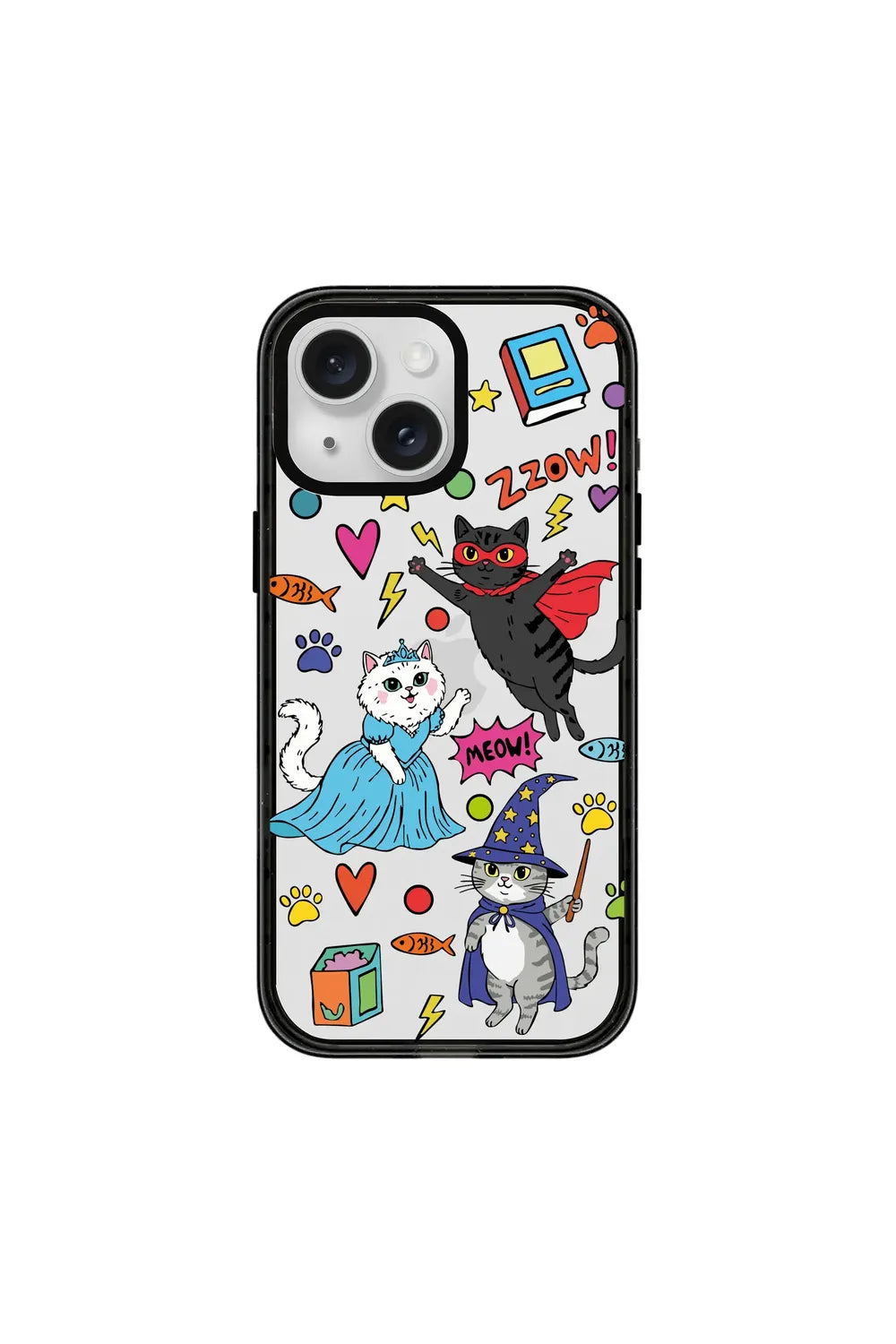 Fantastic Cats-Power Kılıf - Iphone 15 Plus - 0