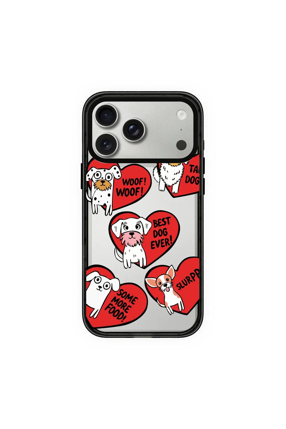 Dogs With Hearts-Power Kılıf - Iphone 17 Pro Max - 0
