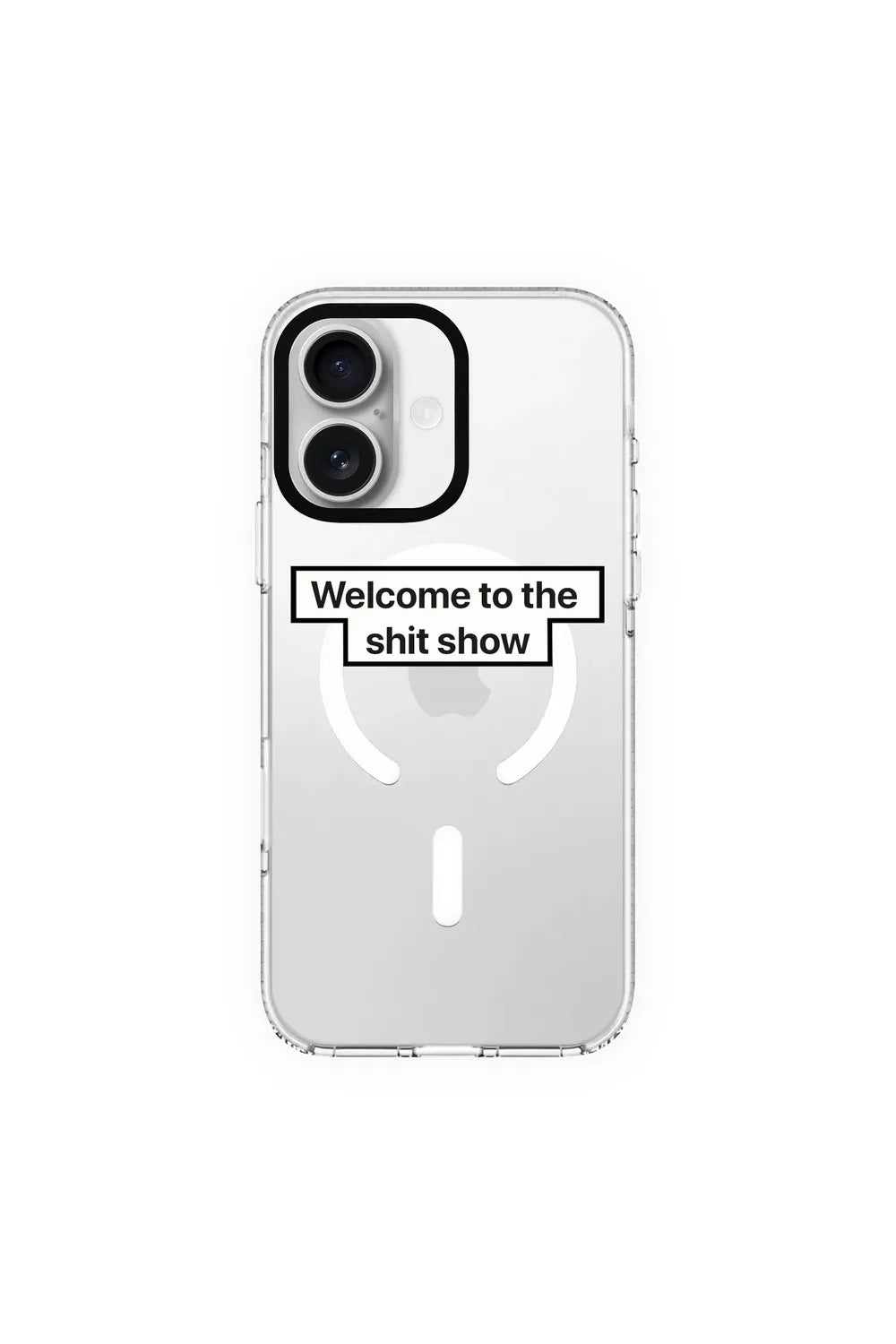 Welcome-Clear Kılıf Magsafe Özellikli - Iphone 16e - 0