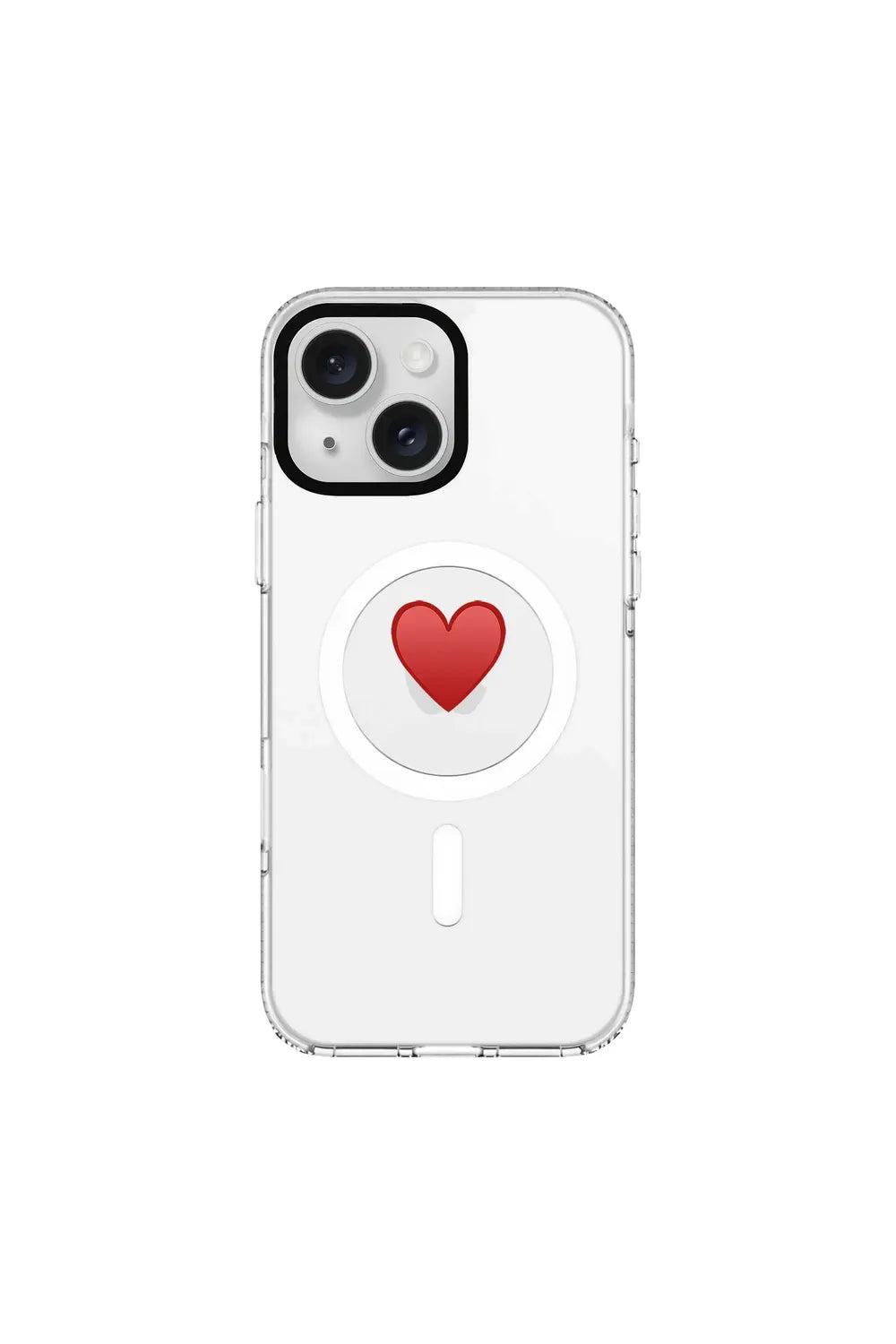 Spread Heart-Clear Kılıf Magsafe Özellikli - Iphone 15 Plus - 0