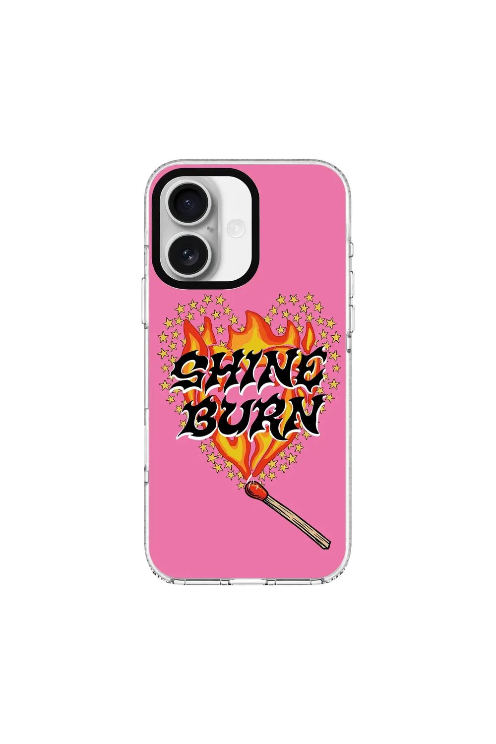 Shine Burn-Clear Kılıf Magsafe Özellikli - Iphone 16 Plus - 0