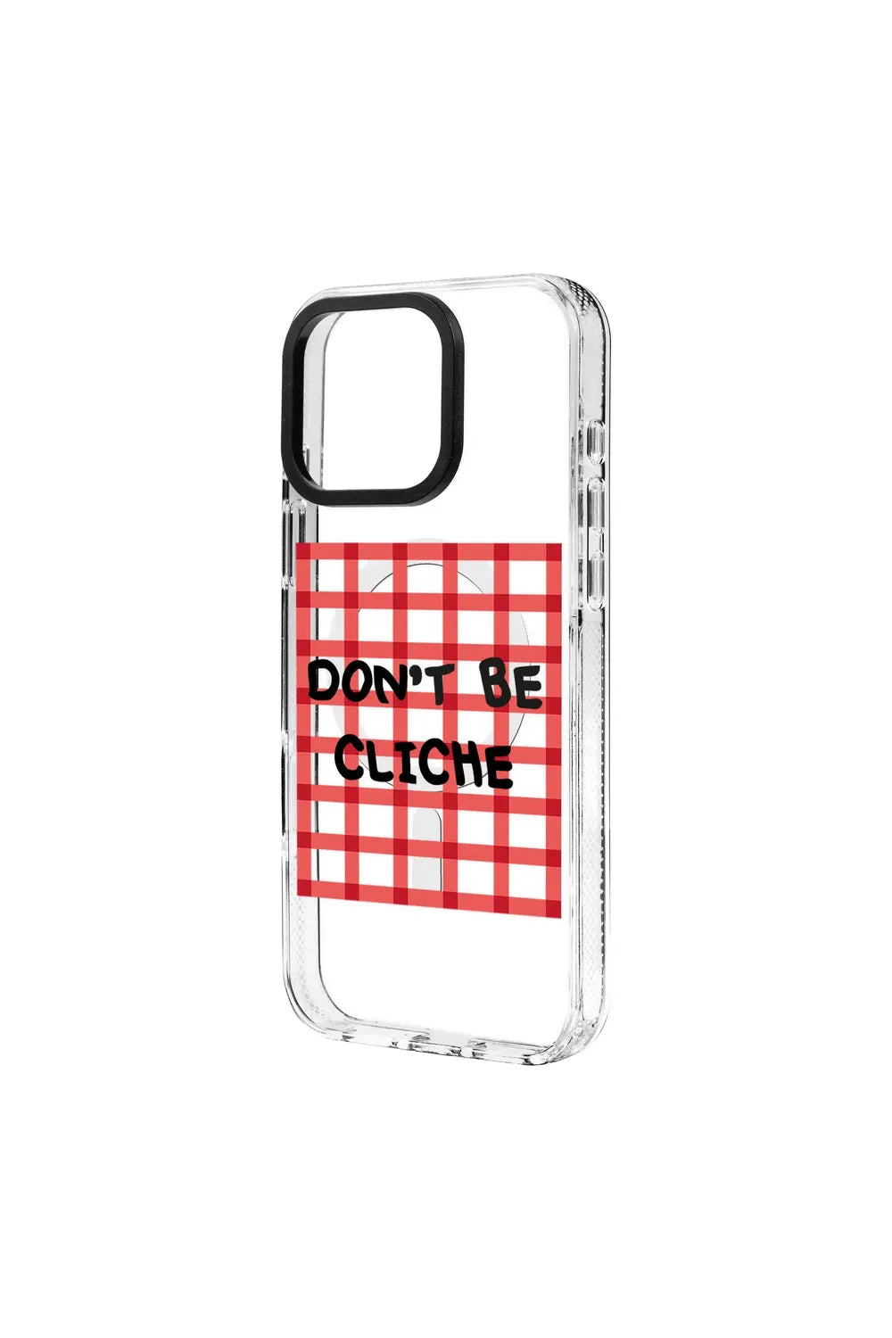 Don't Be Cliche-Clear Kılıf Magsafe Özellikli - Iphone 17e - 1