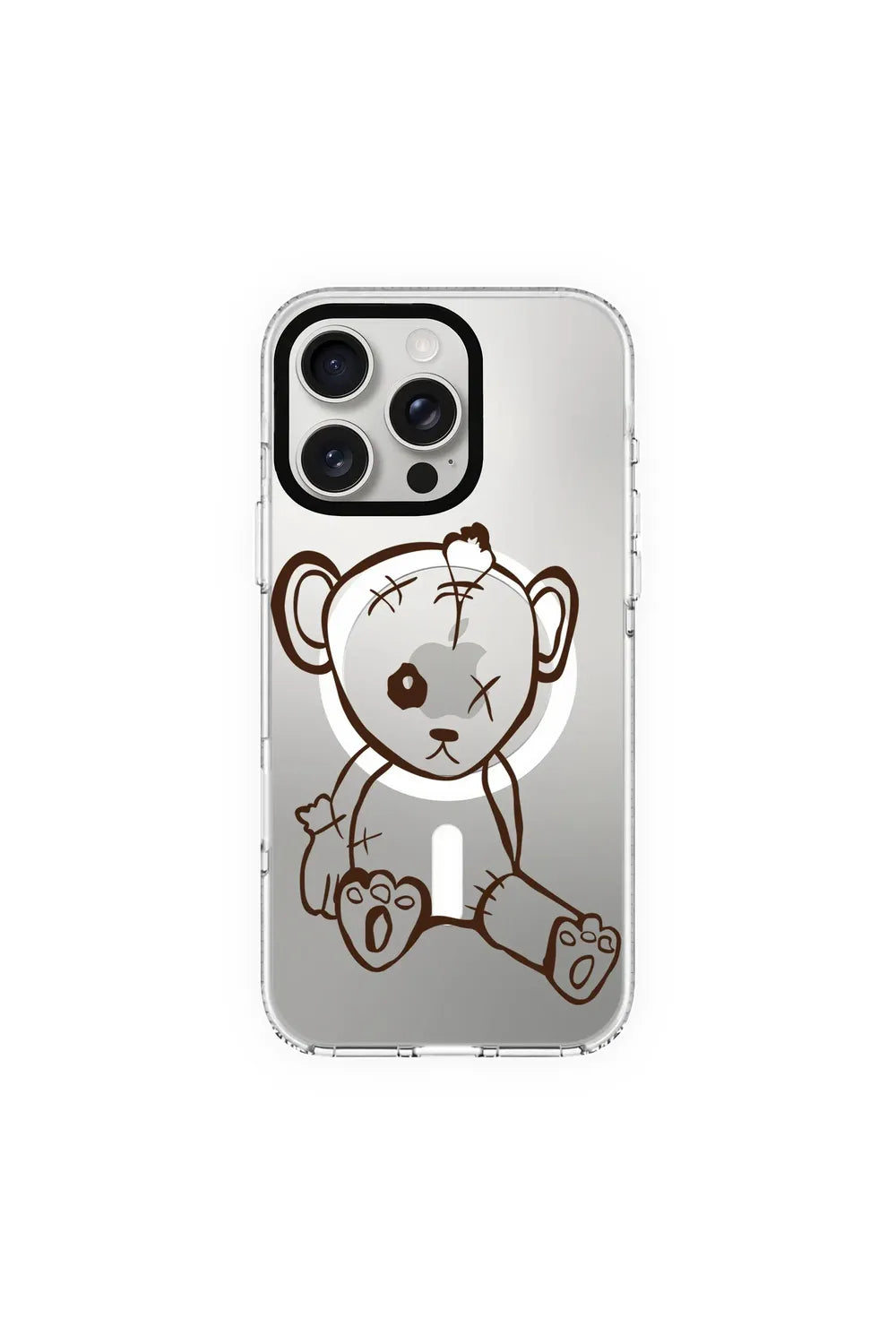 Baby Bear-Clear Kılıf Magsafe Özellikli - Iphone 16 Pro - 0