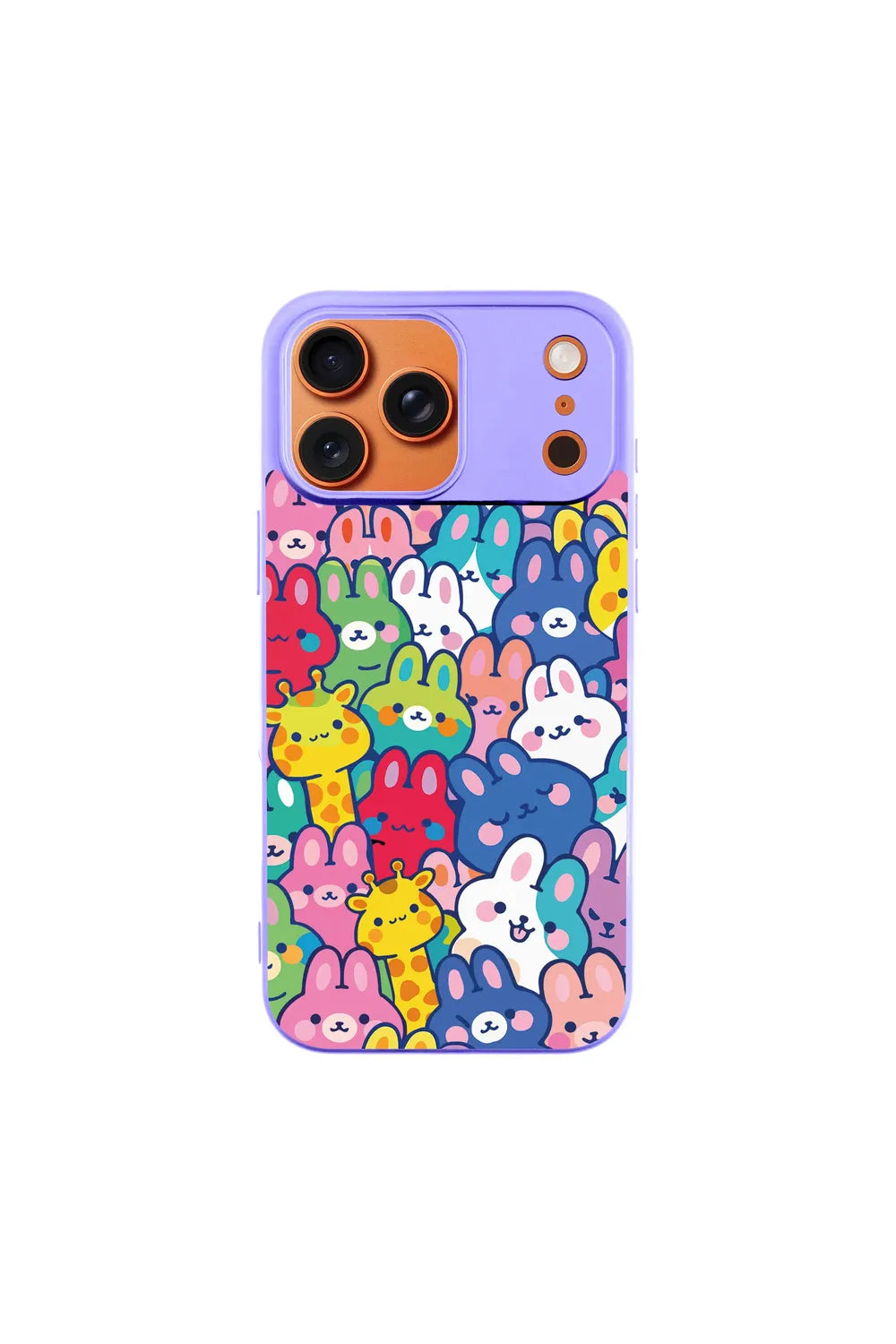 Bunny Parade-Ultra Silikon Kılıf-Iphone 17 Pro Max - 6