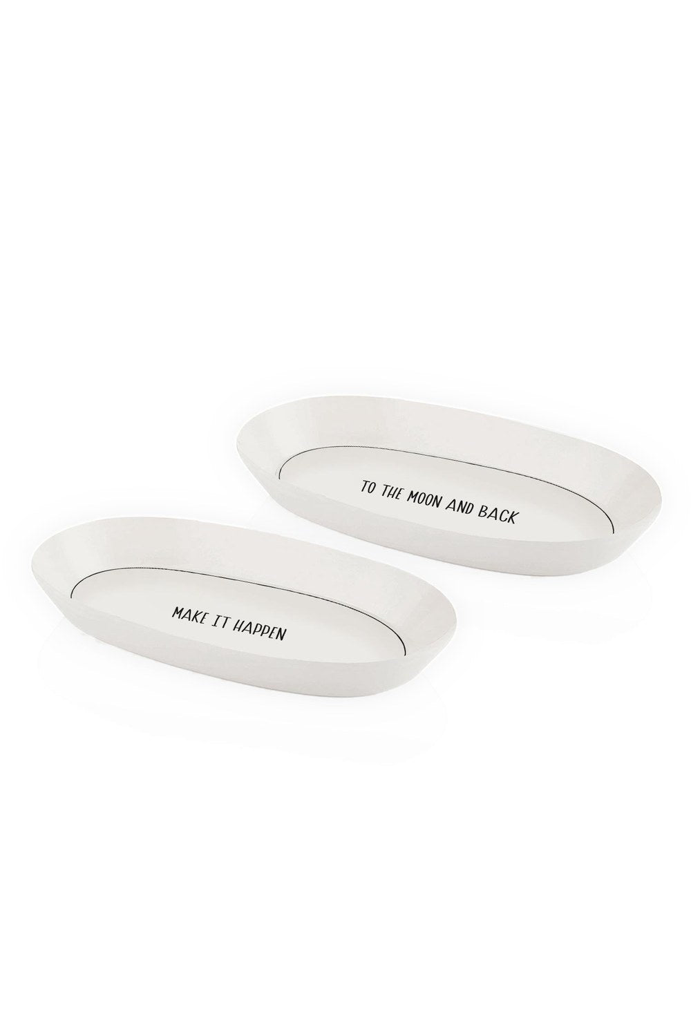 Daily Tunes Oval Servis Tabağı 2'li Set, 29 Cm - 1