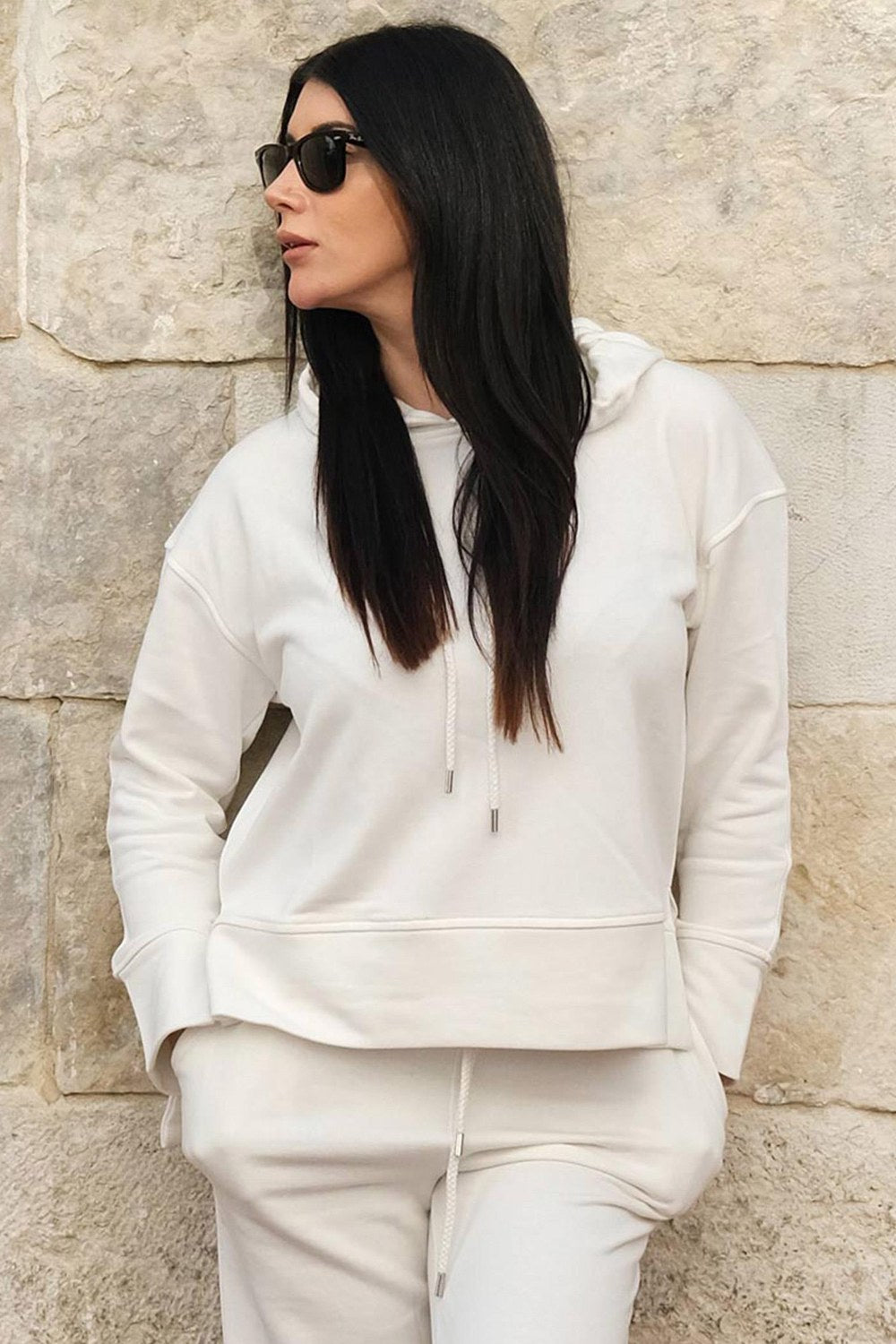 Mage Sweatshirt Krem S - 1
