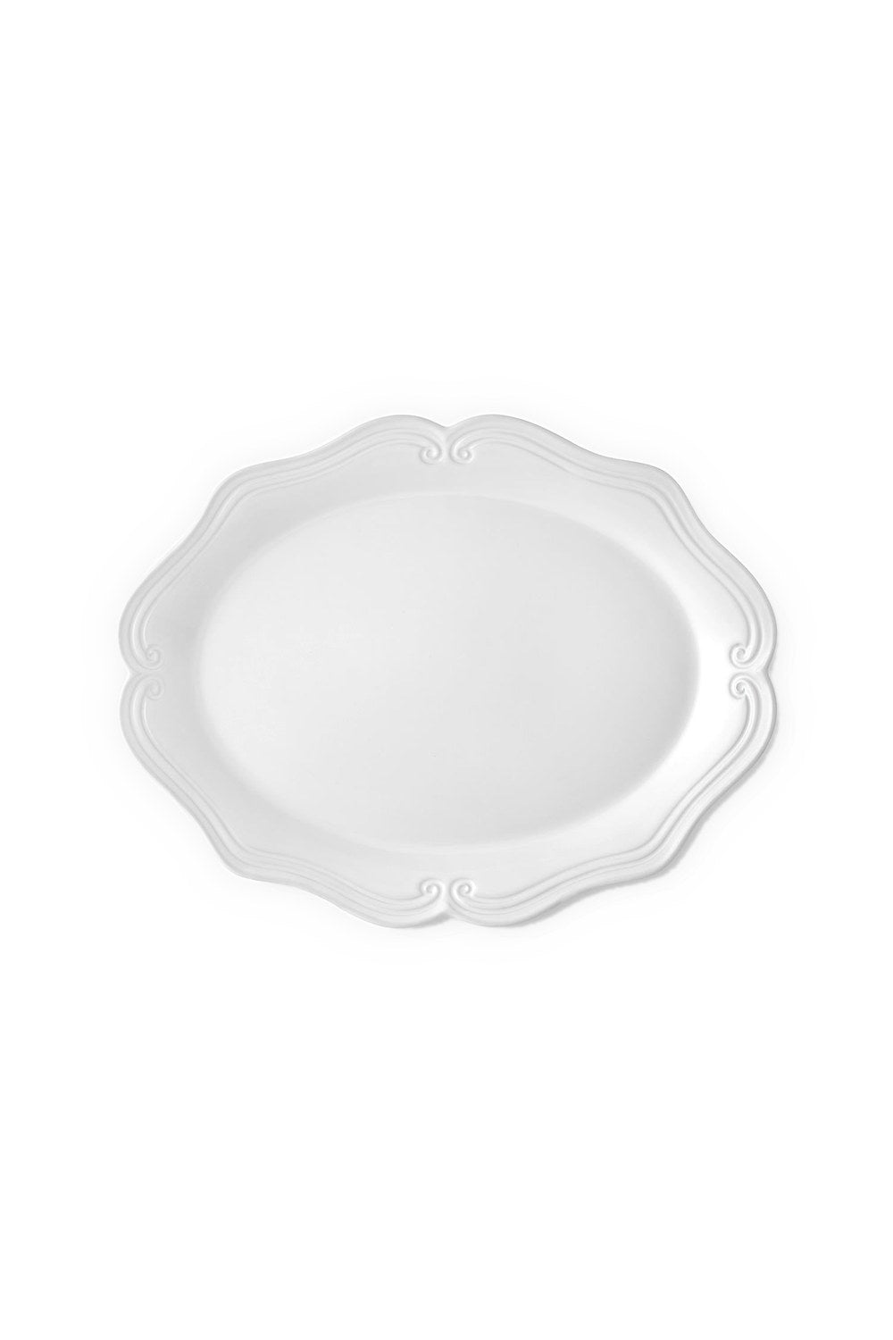 Grande Servis Tabağı Beyaz 41x32 Cm - 4