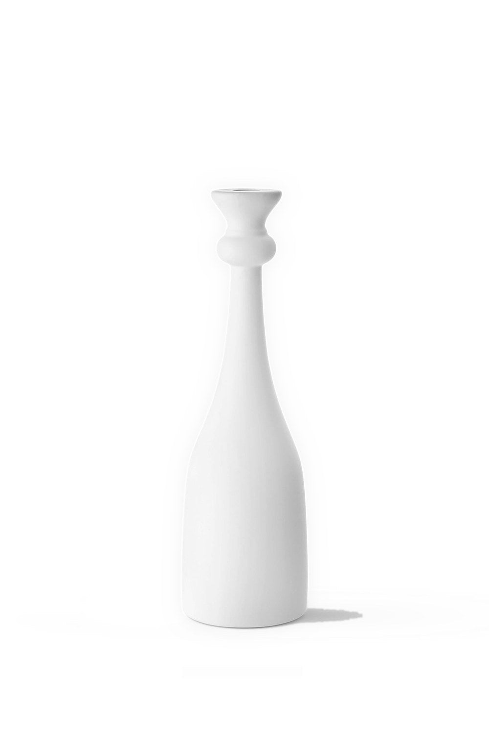 Pure Dekoratif Mumluk, Beyaz, 11 × 11 × 35 Cm - 0