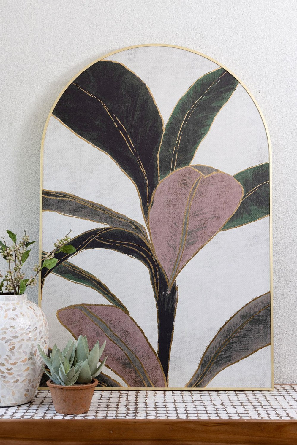 Botanic Leaf Tablo 80x120 Cm - 2